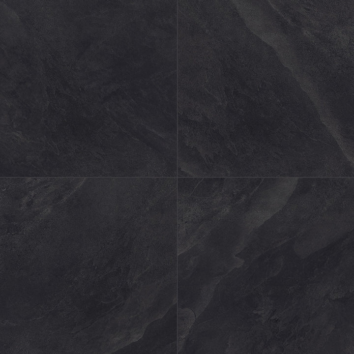 Ultra Slate Stone-Look Matte Porcelain Floor &amp; Wall Tile