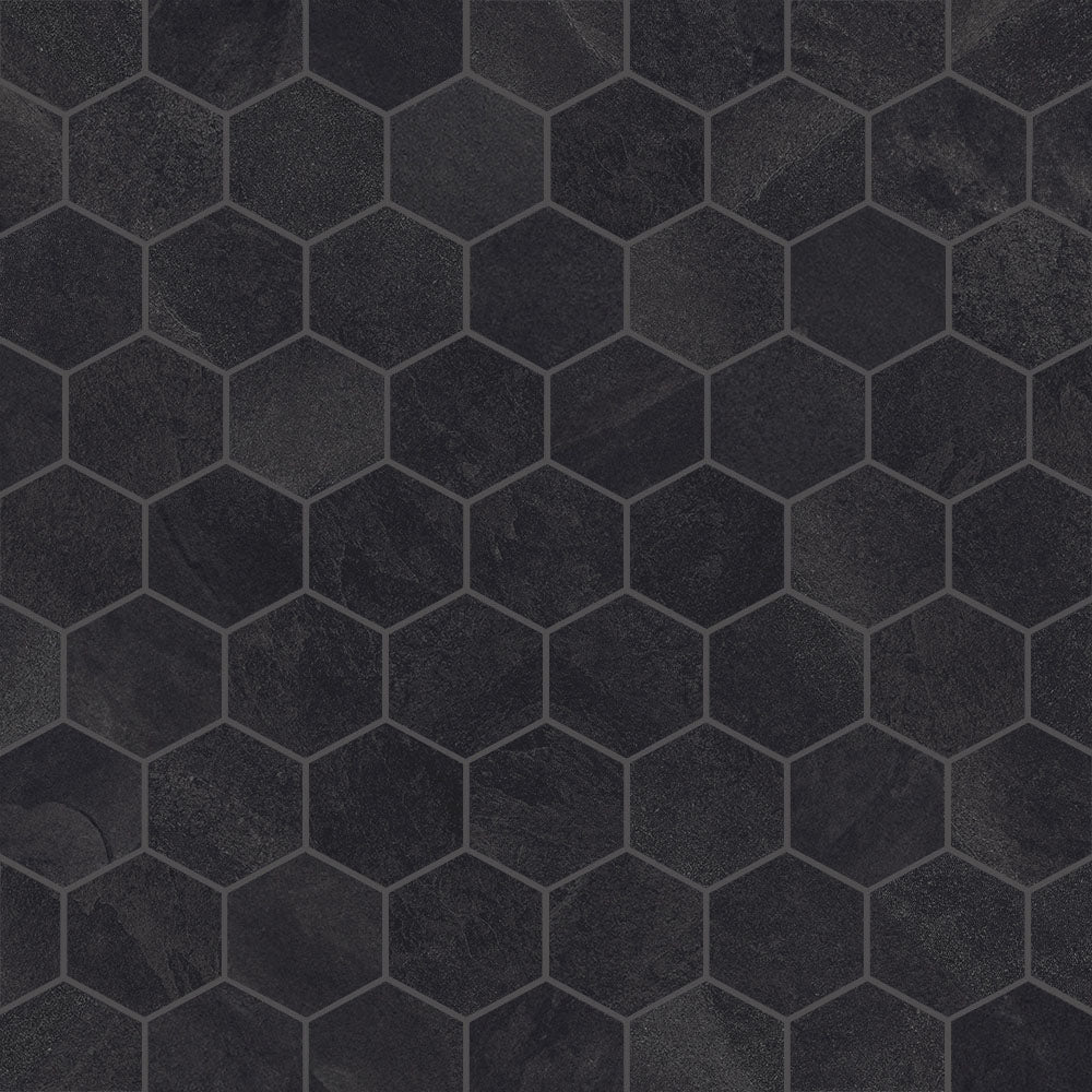 Ultra Slate Stone-Look Matte Porcelain Floor &amp; Wall Tile