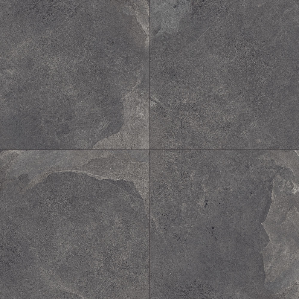 Ultra Slate Stone-Look Matte Porcelain Floor &amp; Wall Tile