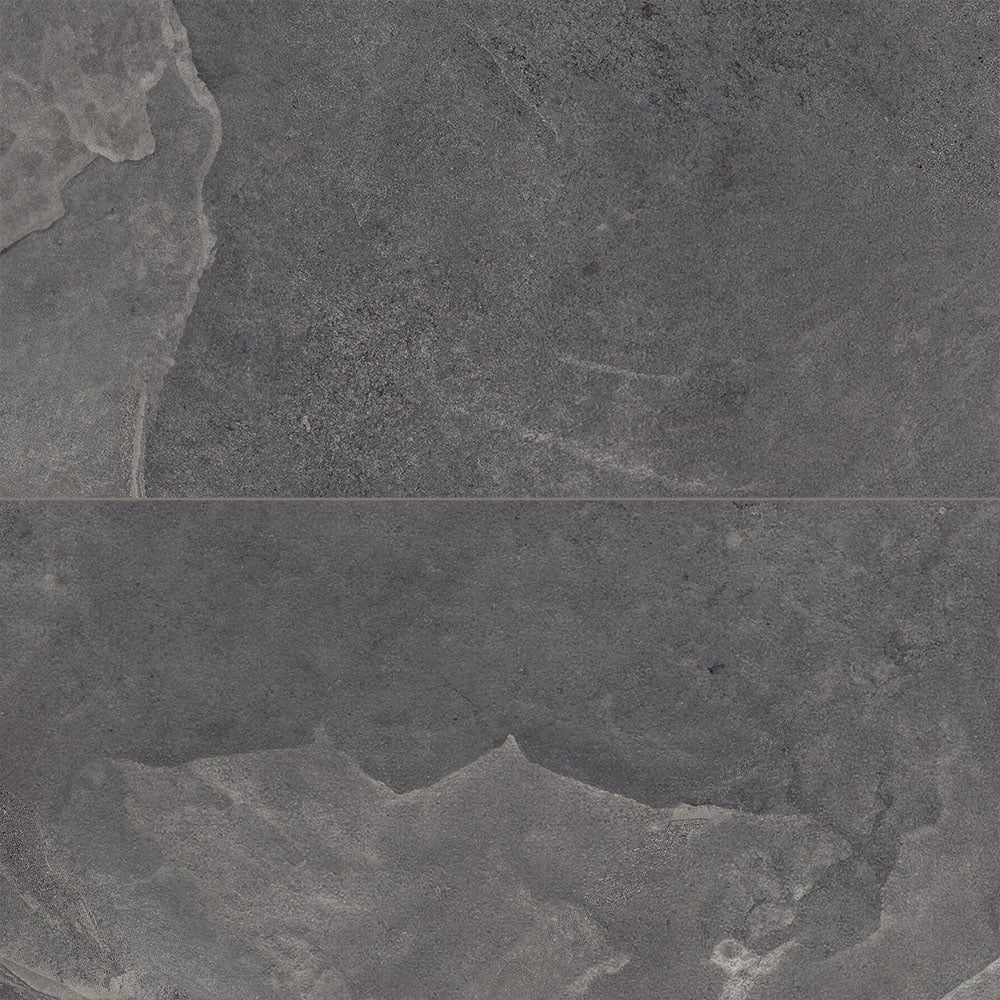 Ultra Slate Stone-Look Matte Porcelain Floor &amp; Wall Tile