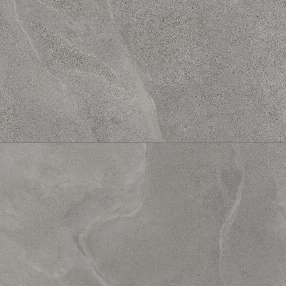 Ultra Slate Stone-Look Matte Porcelain Floor &amp; Wall Tile