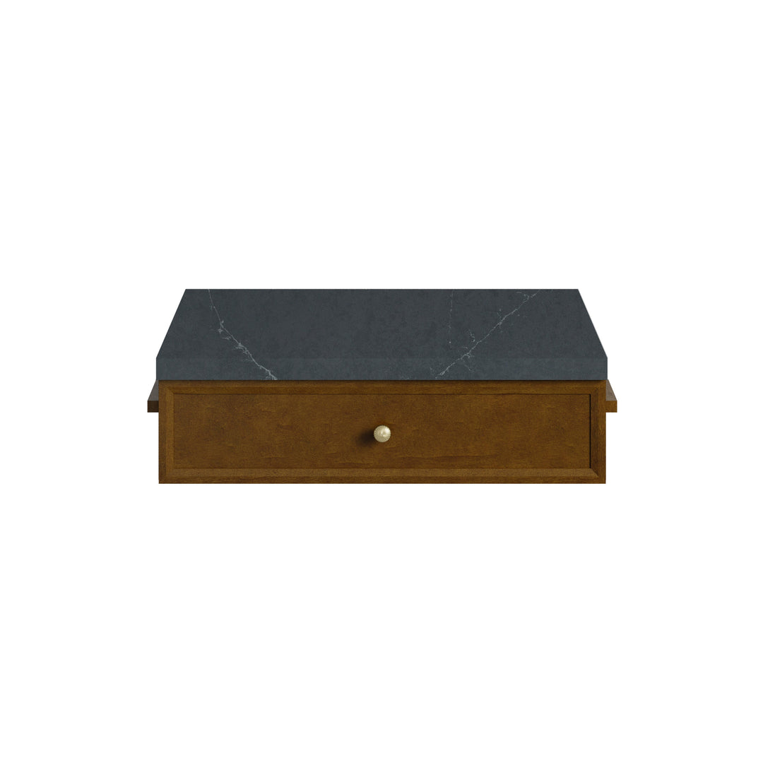 Bellshire Sink Freestanding Bathroom Vanity with Silestone Top