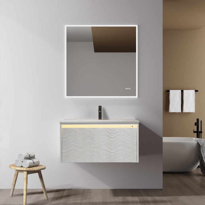 Voyage 042 Wall-Mounted Bathroom Vanity