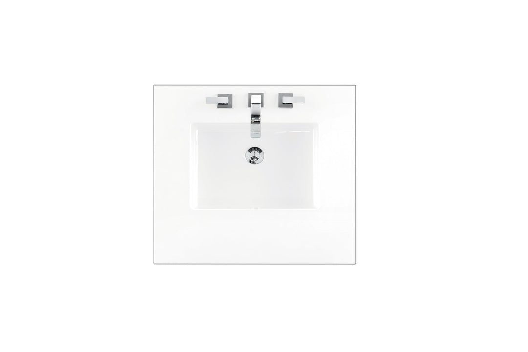 VAR|26 Inch|White Zeus Silestone|