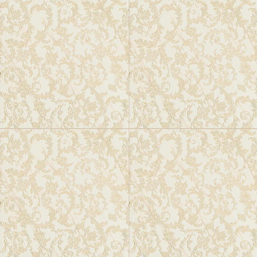 Versace Marble Marble-Look Polished Porcelain Floor & Wall Tile | ANVE Kitchen & Bath