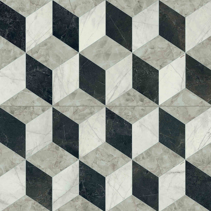 Versace Tarsia Polished Porcelain Floor &amp; Wall Tile