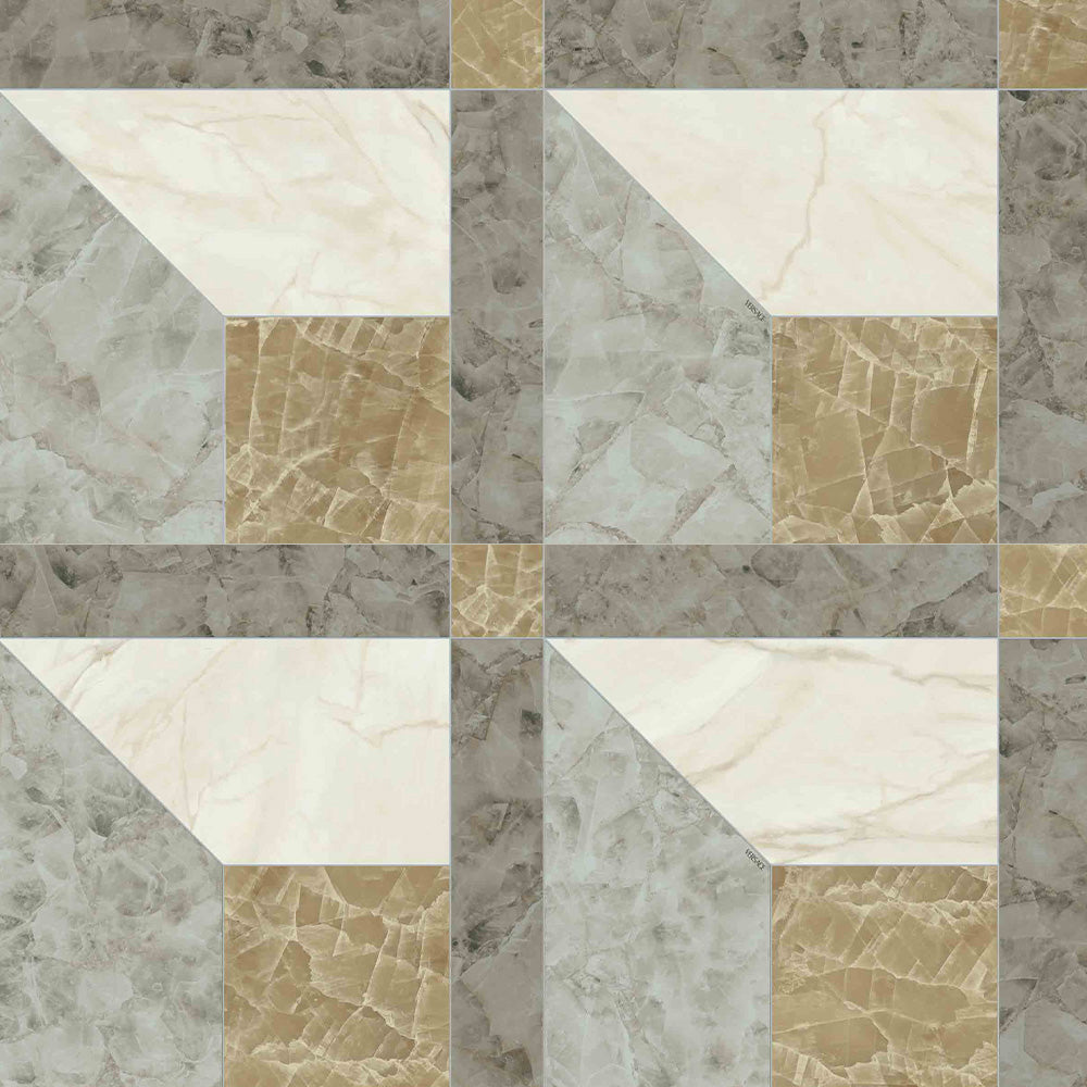 Versace Tarsia Polished Porcelain Floor &amp; Wall Tile