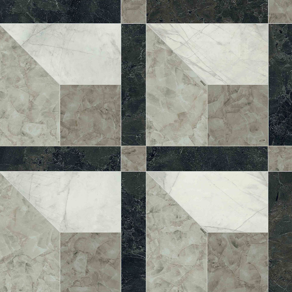 Versace Tarsia Polished Porcelain Floor &amp; Wall Tile