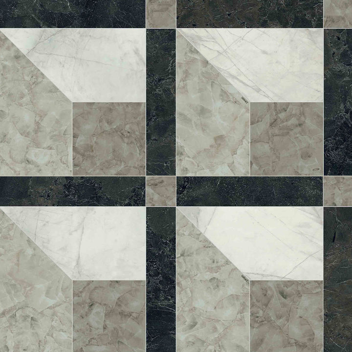 Versace Tarsia Polished Porcelain Floor &amp; Wall Tile