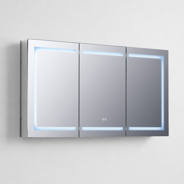 Canopus 60" Recessed or Surface-Mount LED Medicine Cabinet