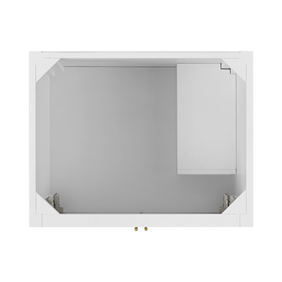 Myrrin 30" Single Vanity Cabinet in Bright White