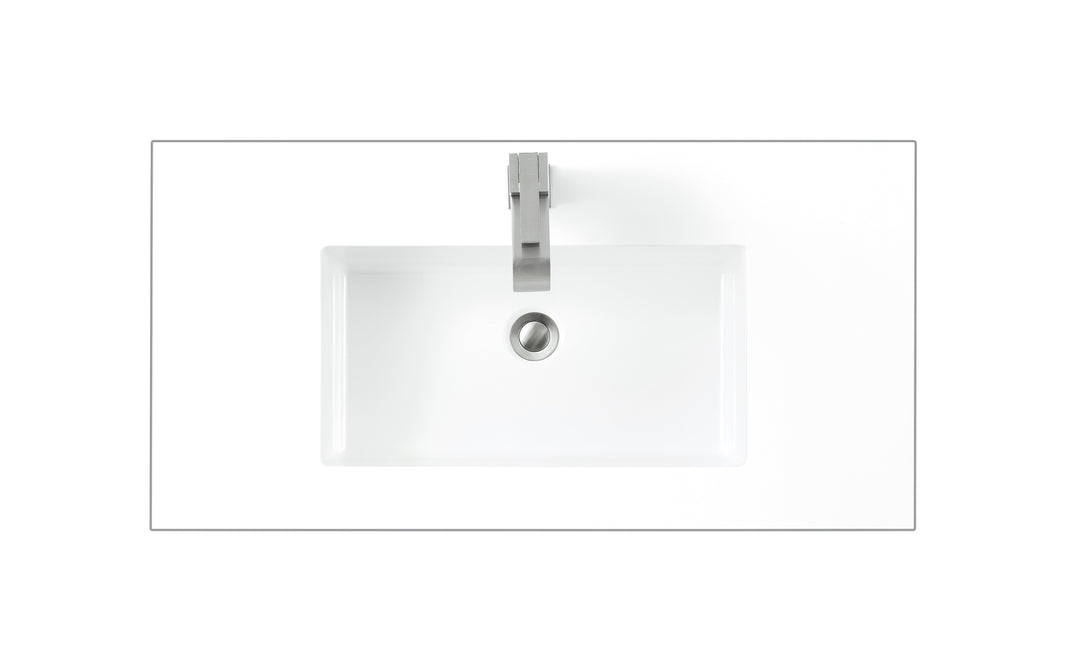 VAR|35.4 Inch|Glossy White|