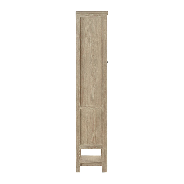 Breckenridge 22" Linen Cabinet in Whitewashed Oak