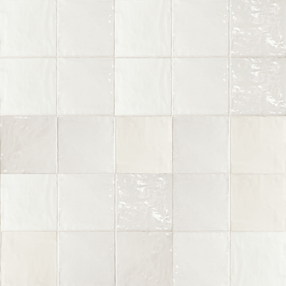 Zellige Glossy Ceramic Floor &amp; Wall Tile