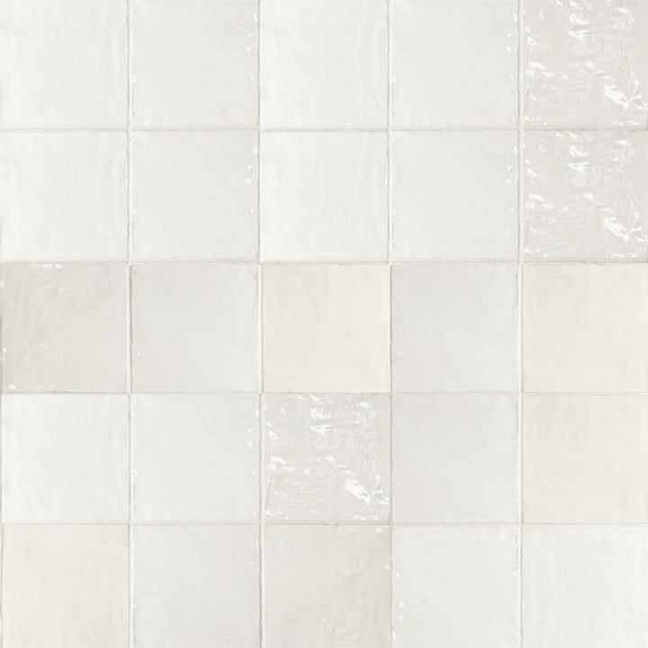 Zellige Glossy Ceramic Floor &amp; Wall Tile