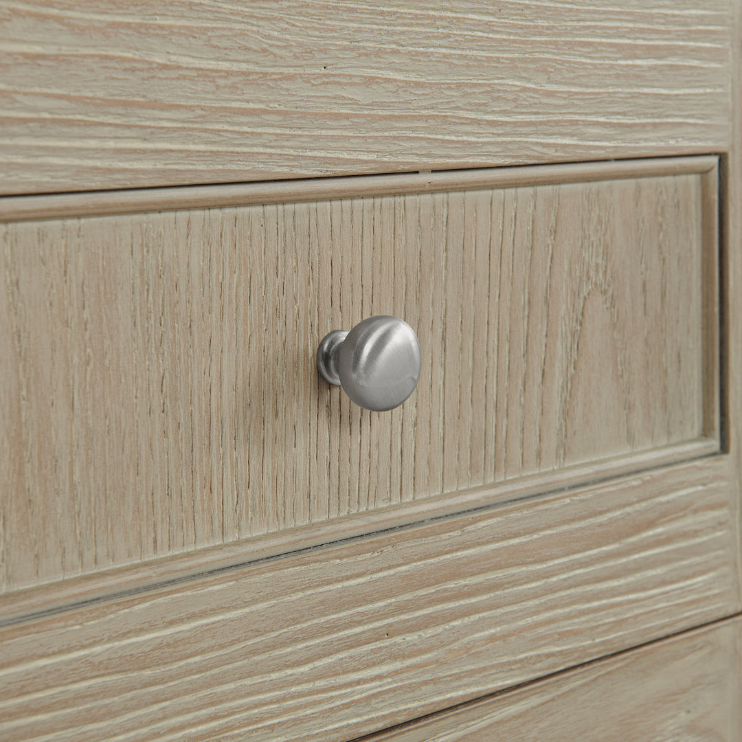 Breckenridge 22" Linen Cabinet in Whitewashed Oak