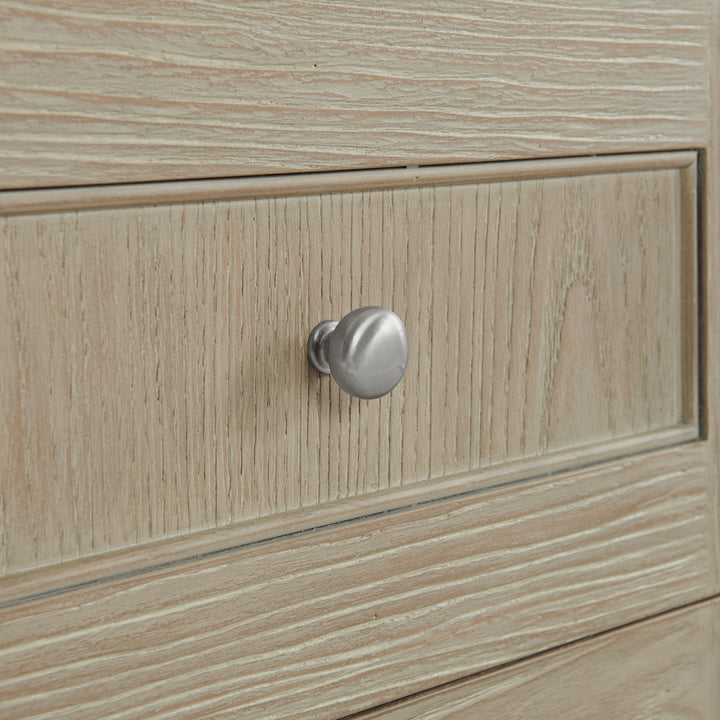 Breckenridge 22" Linen Cabinet in Whitewashed Oak