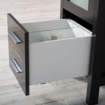 Sydney Modern 16″ Bathroom Vanity Set with Mirror Espresso
