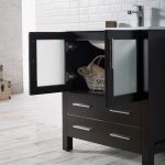 Sydney Modern 30″ Bathroom Vanity Set with Mirror Espresso