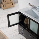 Sydney Modern 36″ Bathroom Vanity Set with Mirror Espresso