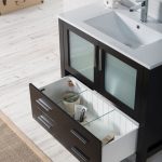 Sydney Modern 36″ Bathroom Vanity Set with Mirror Espresso