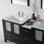 Sydney Modern 72″ Double Bathroom Vanity Set with Mirrors Espresso