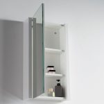 Valencia Modern 20″ Bathroom Vanity Set with Medicine Cabinet Glossy White