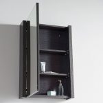 Valencia Modern 24″ Bathroom Vanity Set with Medicine Cabinet Silver Gray