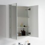 Valencia Modern 30″ Bathroom Vanity Set with Medicine Cabinet Glossy White