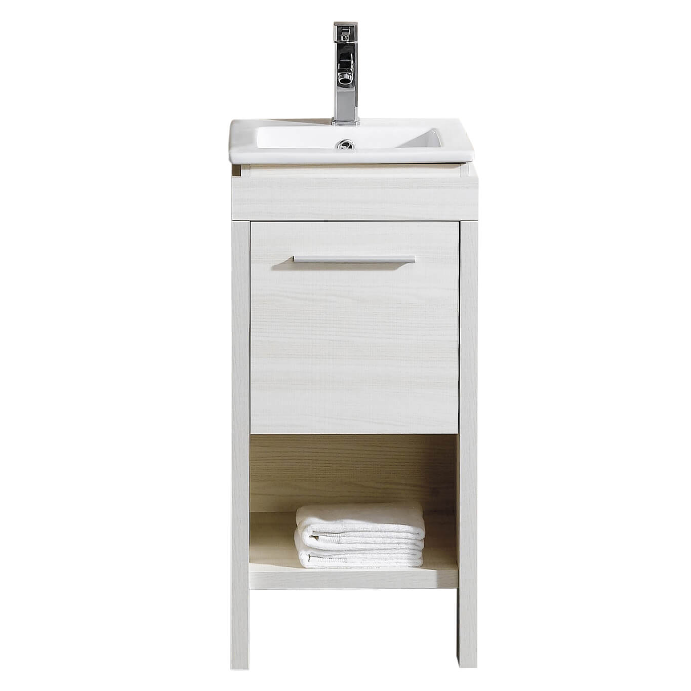 Modena 16" Modern Bathroom Vanity White