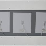 AQUADOM Soho 60 inches x 30 inches Led Lighted Silver Mirror for Bathroom