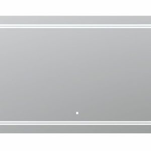 AQUADOM Soho 84 inches x 36 inches Led Lighted Silver Mirror for Bathroom