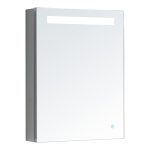 AQUADOM Pacifica 20 inches x 26 inches LED Mirror Glass Medicine Cabinet for Bathroom