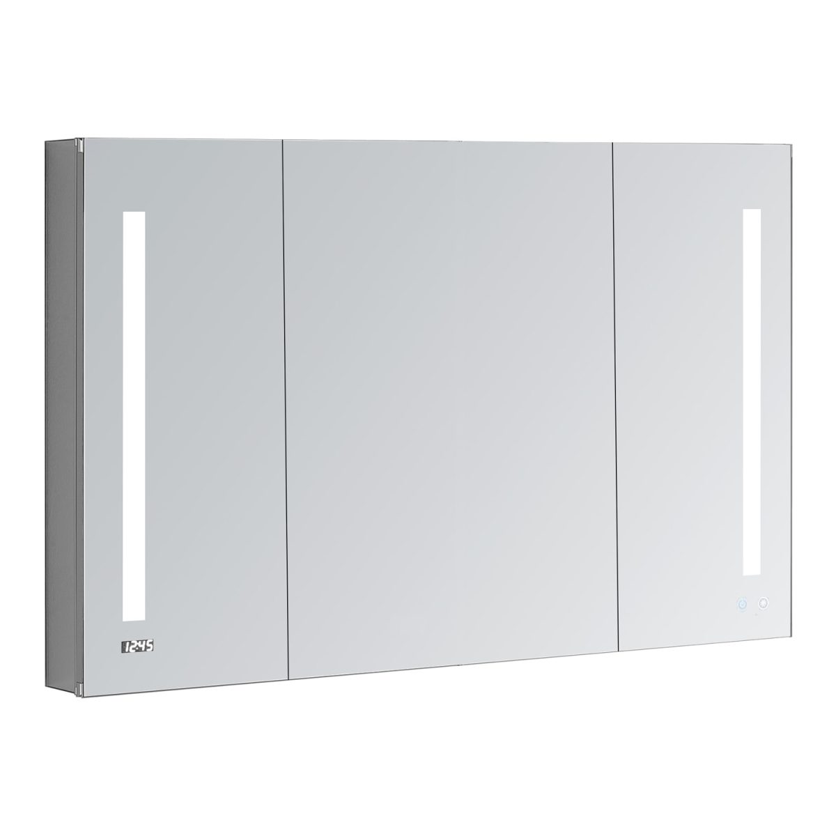 AQUADOM Signature Royale 40 inches x 30 inches LED Lighted Mirror Glass Medicine Cabinet for Bathroom