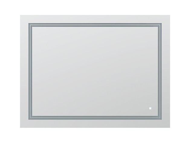AQUADOM Soho 48 inches x 36 inches Led Lighted Silver Mirror for Bathroom AQUADOM Soho 48 inches x 36 inches Led Lighted Silver Mirror for Bathroom