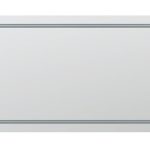 AQUADOM Soho 60 inches x 30 inches Led Lighted Silver Mirror for Bathroom