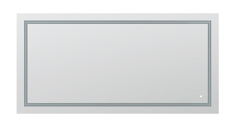AQUADOM Soho 60 inches x 30 inches Led Lighted Silver Mirror for Bathroom AQUADOM Soho 60 inches x 30 inches Led Lighted Silver Mirror for Bathroom