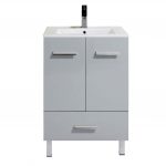 Atwood 24″ Modern Bathroom Vanity, Gray