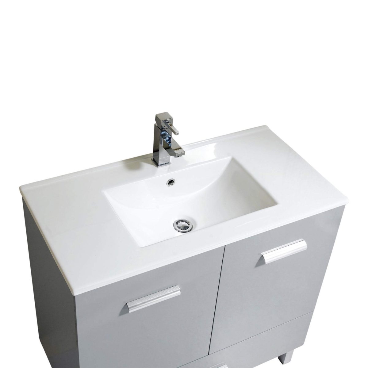Atwood 36" Modern Bathroom Vanity Gray