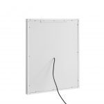 AQUADOM Daytona 30 inches x 30 inches Wall Mounted LED Lighted Silver Mirror for Bathroom