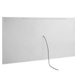 AQUADOM Daytona 72 inches x 36 inches Wall Mounted LED Lighted Silver Mirror for Bathroom