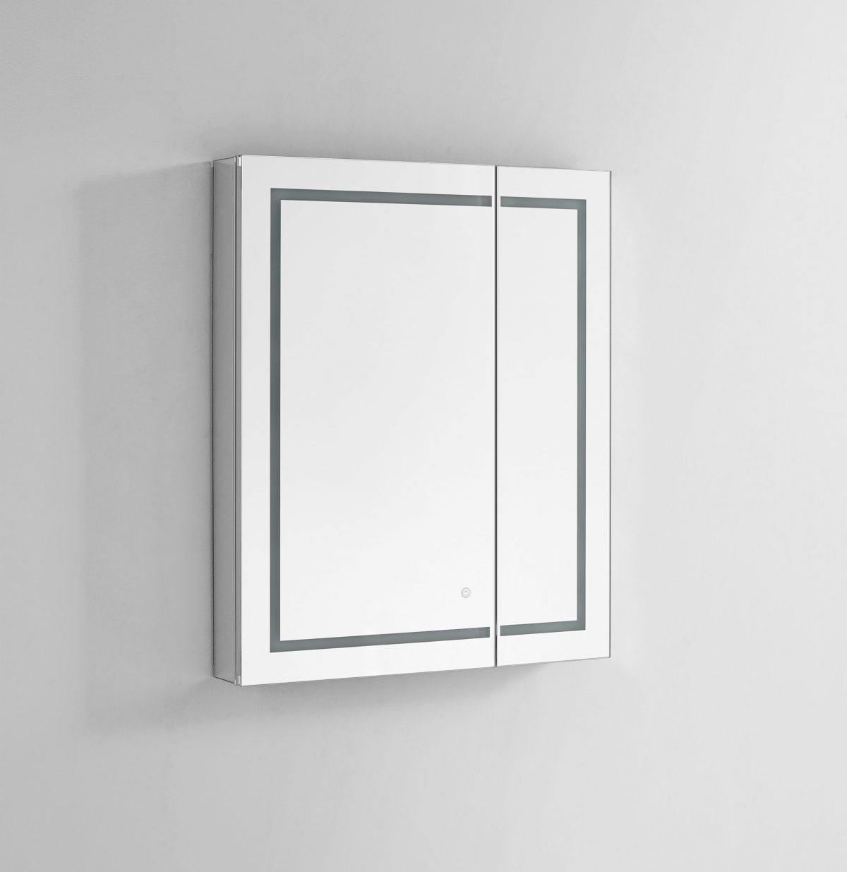 AQUADOM Royale Plus 30 inches x 36 inches LED Lighted Mirror Glass Medicine Cabinet for Bathroom