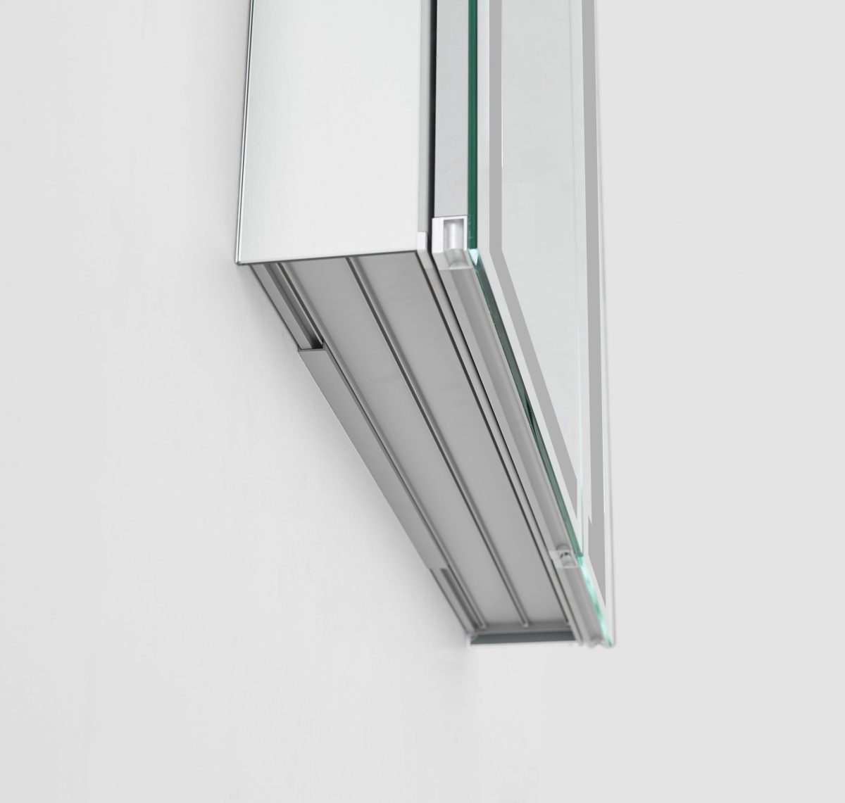 AQUADOM Royale Plus 36 inches x 30 inches LED Lighted Mirror Glass Medicine Cabinet for Bathroom