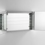 AQUADOM Royale Plus 48 inches x 30 inches LED Lighted Mirror Glass Medicine Cabinet for Bathroom