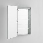 AQUADOM Signature Royale 24 inches x 40 inches Right Sided LED Lighted Mirror Glass Medicine Cabinet for Bathroom
