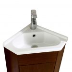 Englewood 22″ Modern Corner Bathroom Vanity Wenge