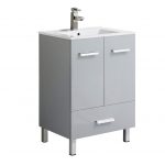 Atwood 24″ Modern Bathroom Vanity, Gray