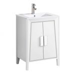 Imperial II 24″ Modern Bathroom Vanity White