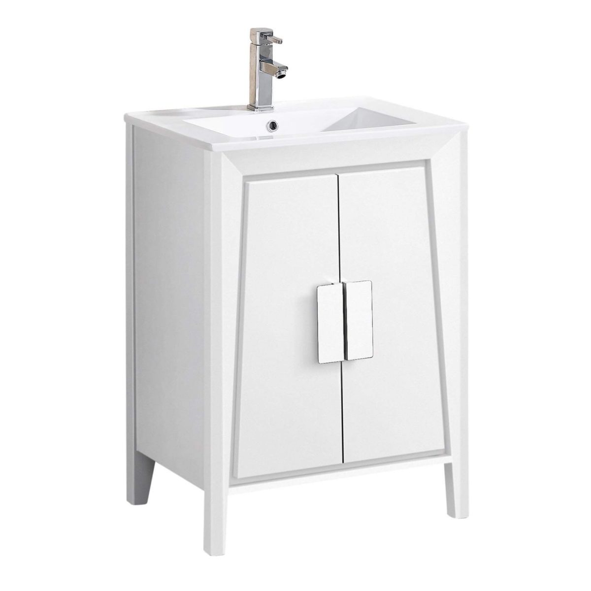 Imperial II 24" Modern Bathroom Vanity  White