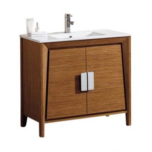 Imperial II 36" Modern Bathroom Vanity  Wheat